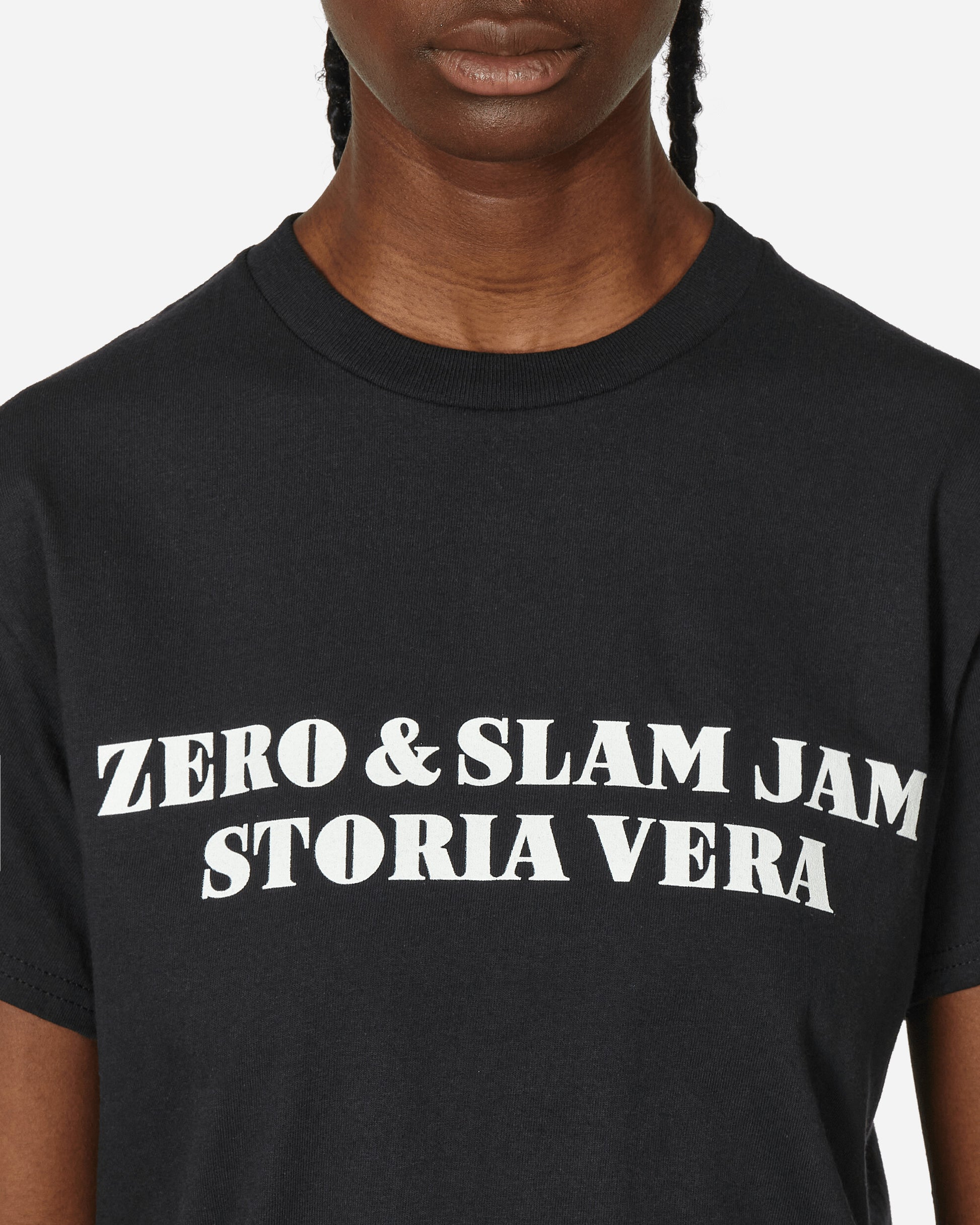 Slam Jam Storia Vera X Slam Jam Tee Omino Black T-Shirts Shortsleeve SVSJTEE3 1