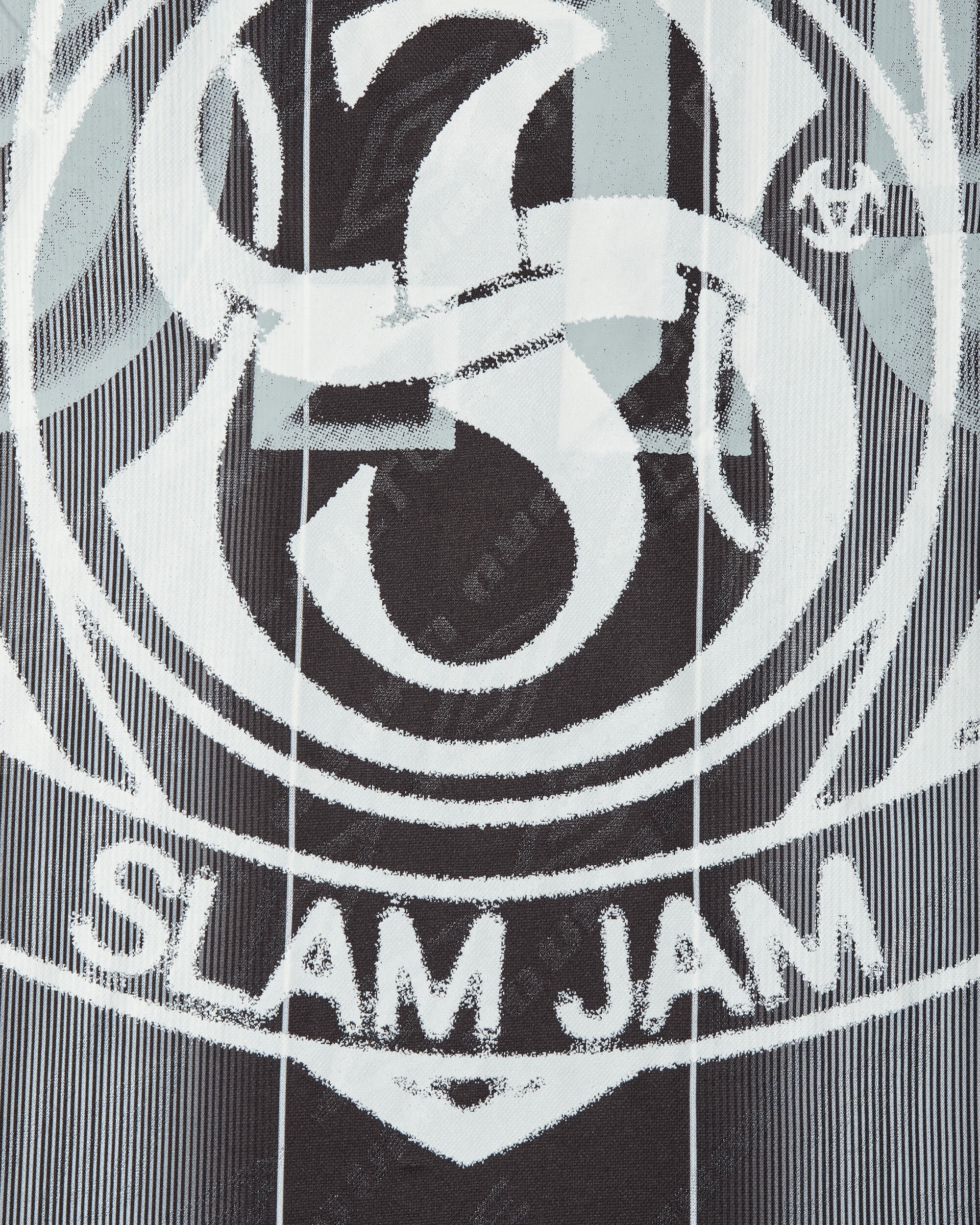 Slam Jam T-Shirt Soccer V Neck X Slam jam Black T-Shirts Shortsleeve Shirt UBMW004JY04NEW BLK0001