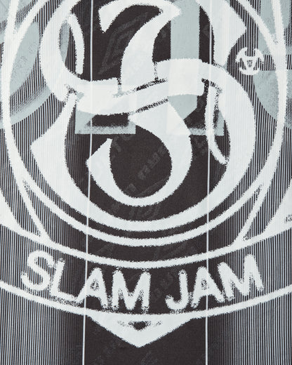 Slam Jam T-Shirt Soccer V Neck X Slam jam Black T-Shirts Shortsleeve Shirt UBMW004JY04NEW BLK0001