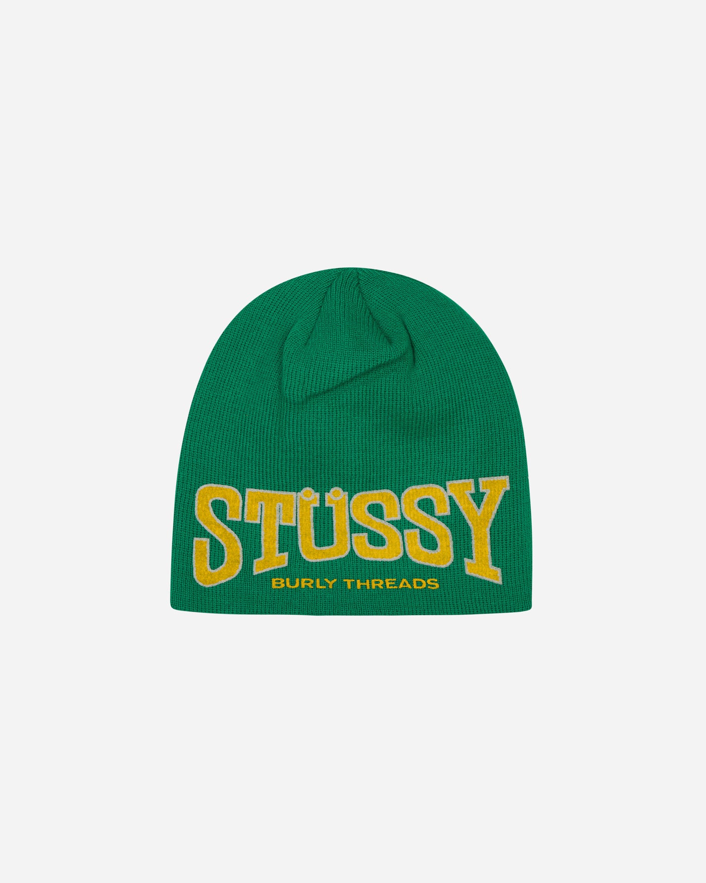 Stüssy Burly Threads Skullcap Beanie Green Hats Beanies 1321206 0401