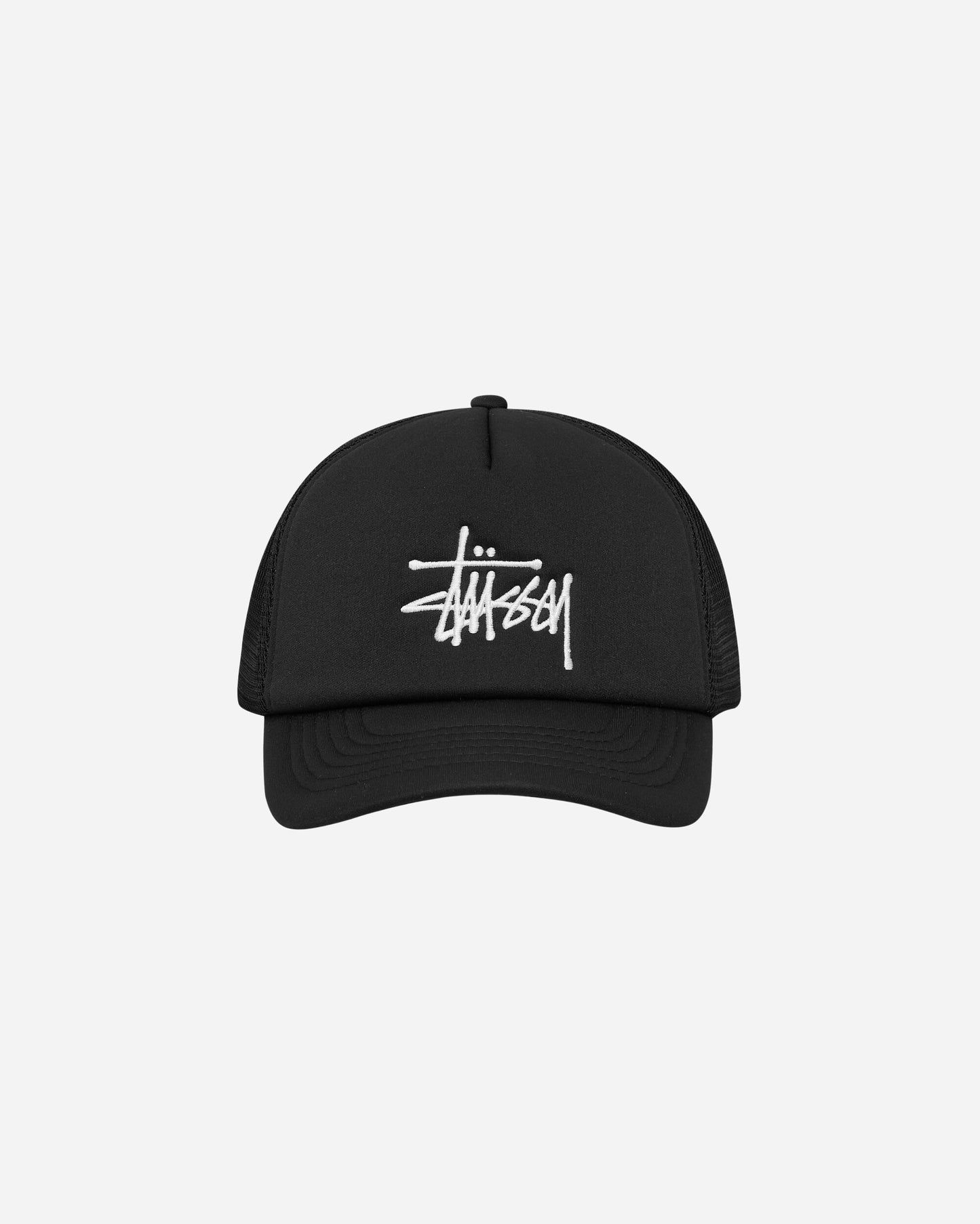 Stüssy Big Basic Trucker Cap Black Hats Caps 1311088 0001