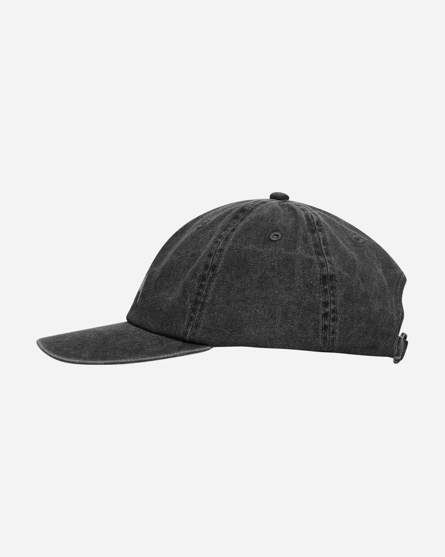 Stüssy Washed Basic Low Pro Cap Charcoal Hats Caps 1311118 0002