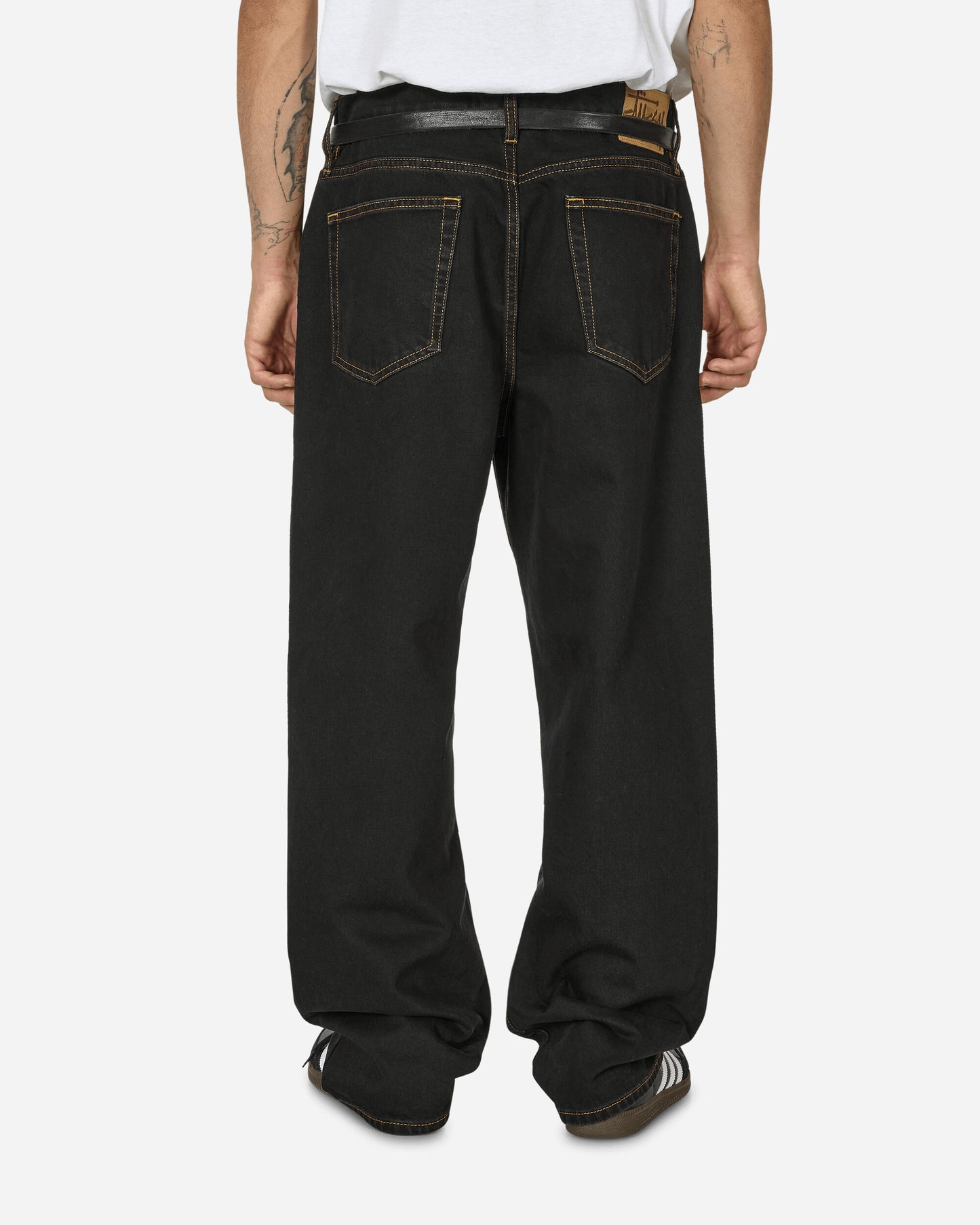 Stüssy Big Ol Jean Denim Washed Black Pants Denim 116599 0034