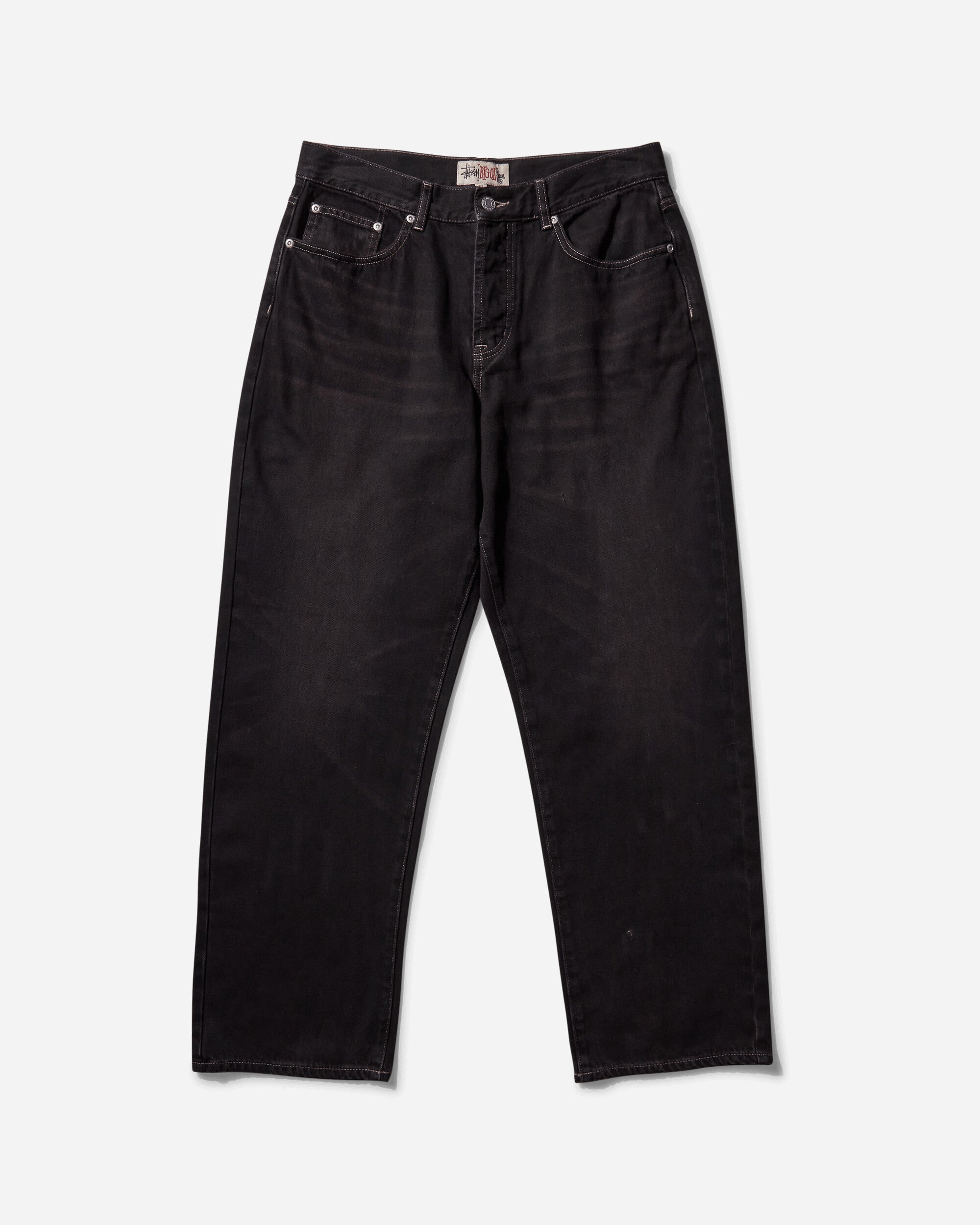 Stüssy Big Ol Jeans Denim Tnt Dstrss Black Pants Denim 116698 0001