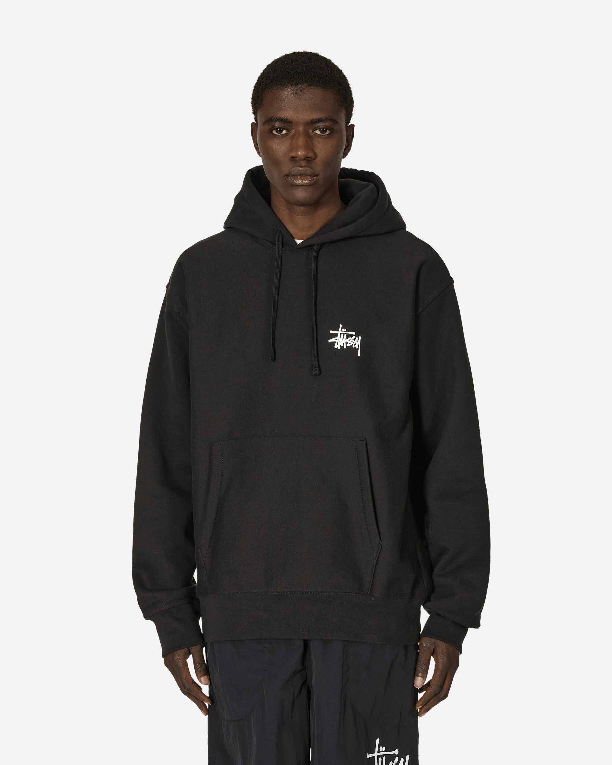 Basic Hooded Sweatshirt Black
