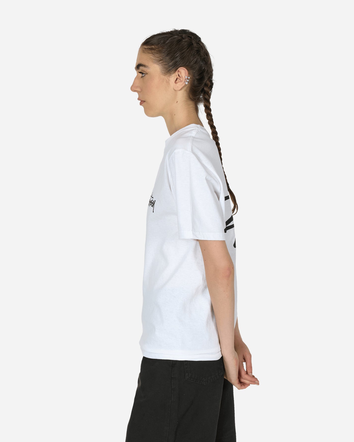 Stüssy Basic Stussy Tee White T-Shirts Shortsleeve 1905000 1201