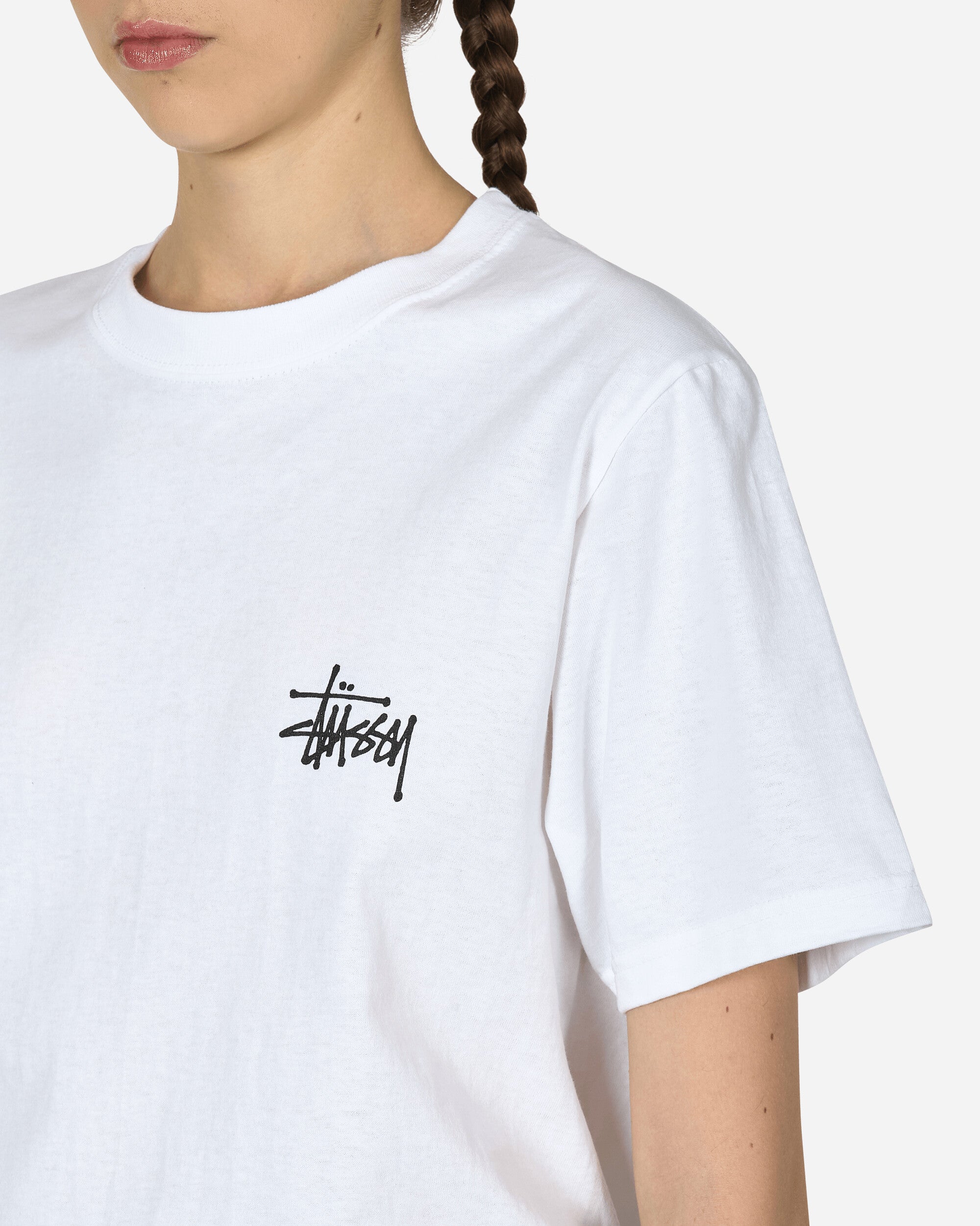 Stüssy Basic Stussy Tee White T-Shirts Shortsleeve 1905000 1201