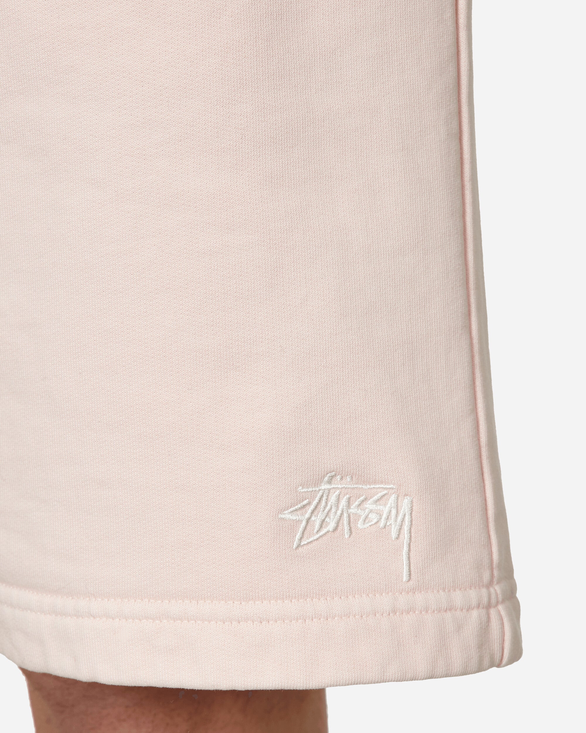 Stüssy Stock Logo Short Lt. Pink Shorts Sweatshorts 112286 LTPI