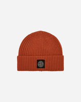 Stone Island Wool Beanie Orange Hats Beanies 8115N10B5 V0032