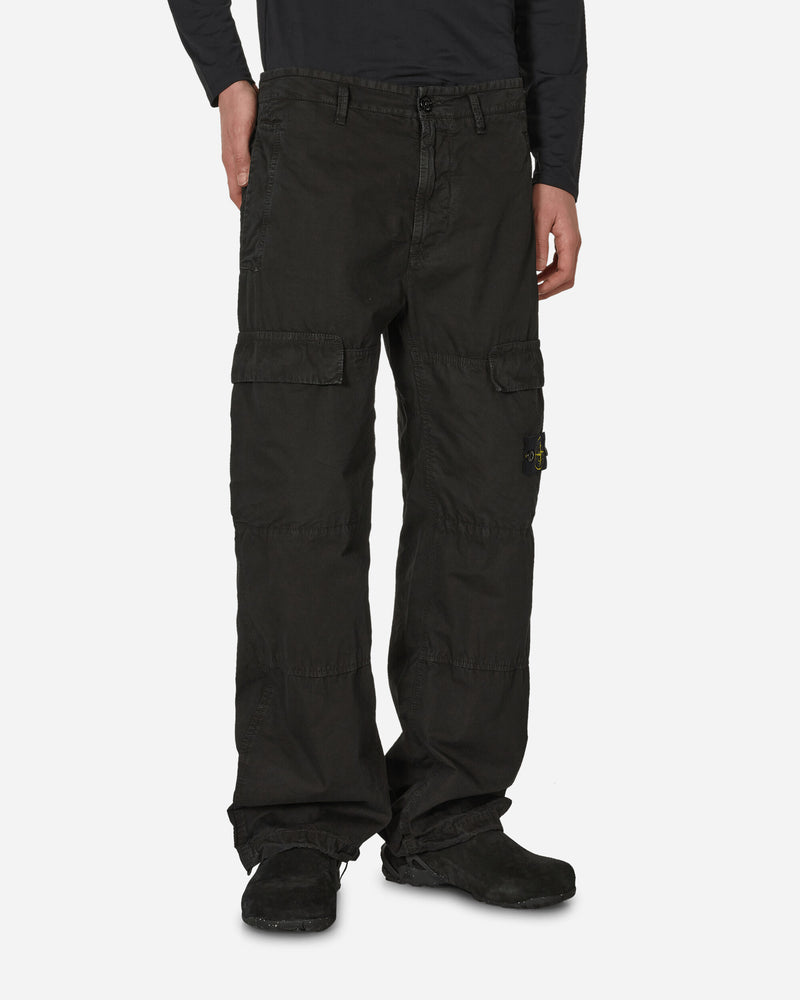 Relaxed Fit Cargo Pants Black