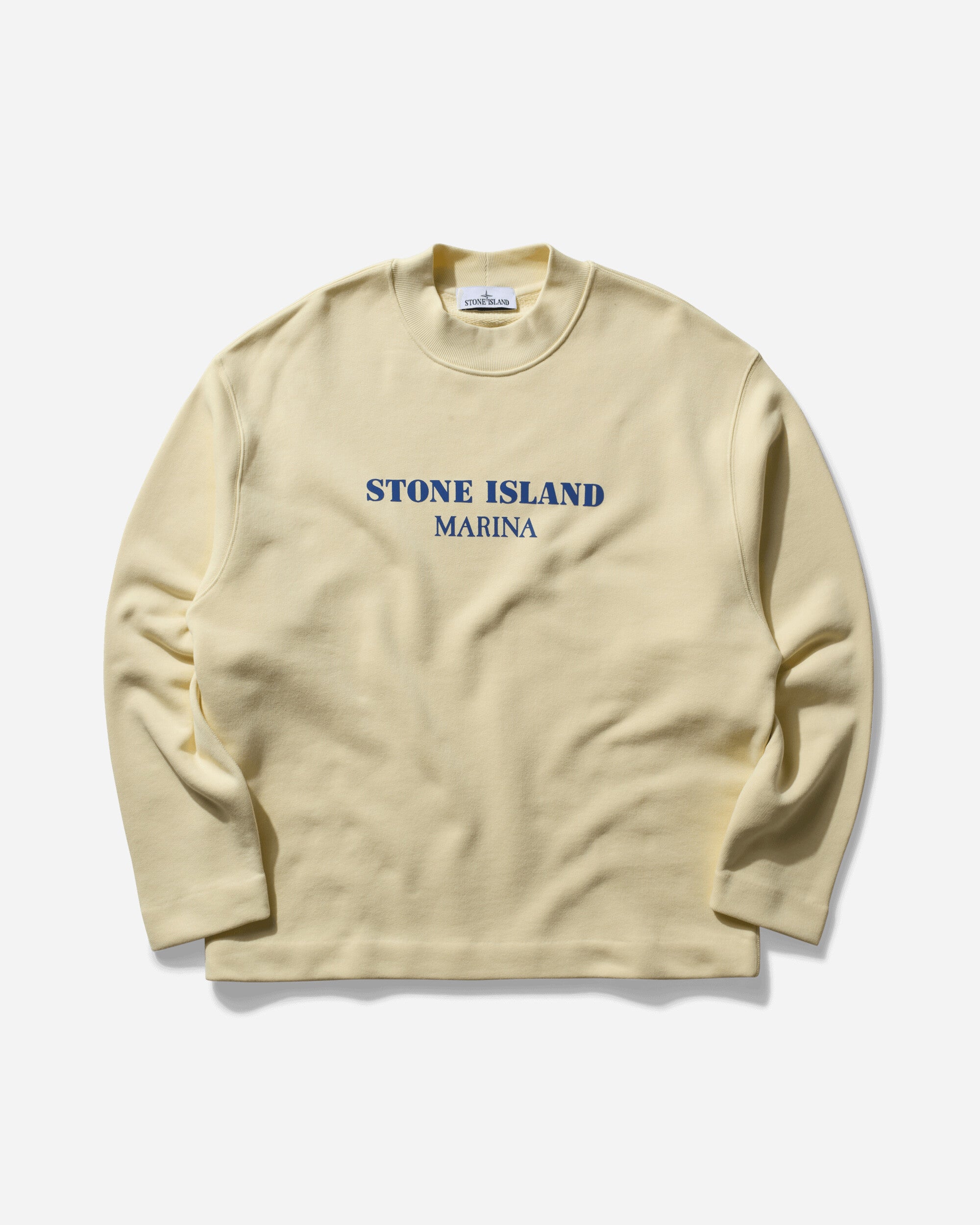 Stone Island Marina Crewneck Sweat-Shirt Butter Sweatshirts Crewneck 8115631X5 V0035