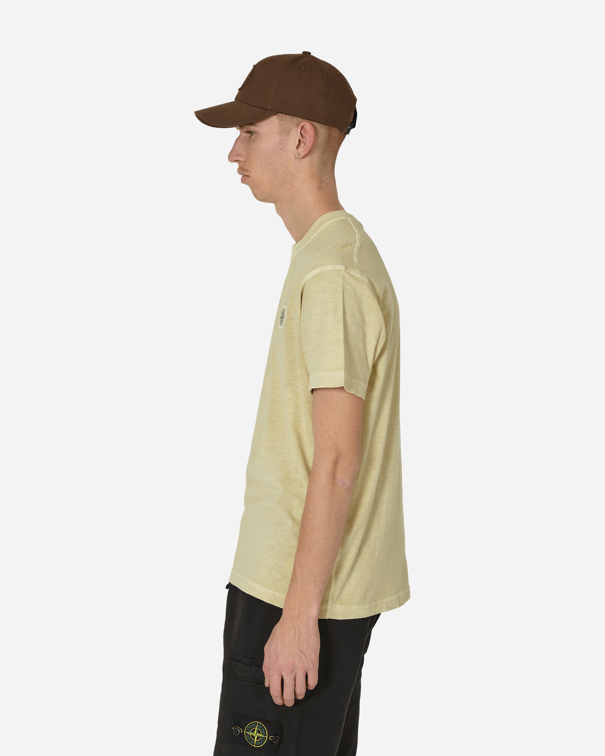 Stone Island T-Shirt Natural Beige T-Shirts Shortsleeve 801523757 V0191