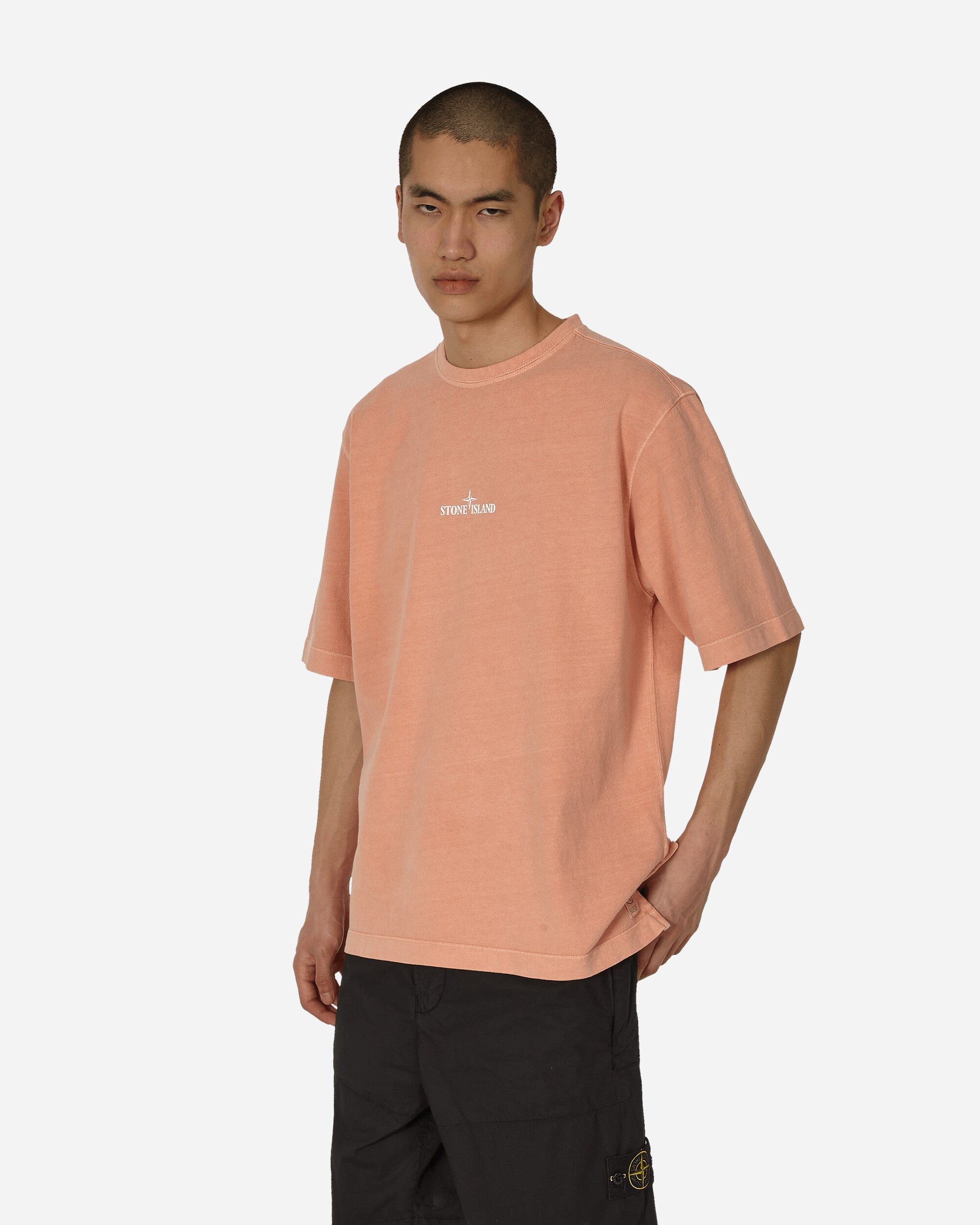 Stone Island T-Shirt Rust T-Shirts Shortsleeve 8015209T2 V0013