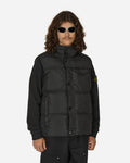 Stone Island Crinkle Down Vest Black Coats and Jackets Vests 8115G0223 V0029