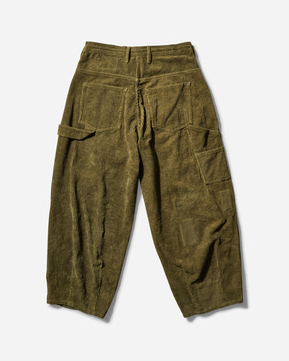 Story mfg. Lush Carpenter Pants Olive Scarecrow Cord Pants Casual SAW24TRLUCCOR OLI