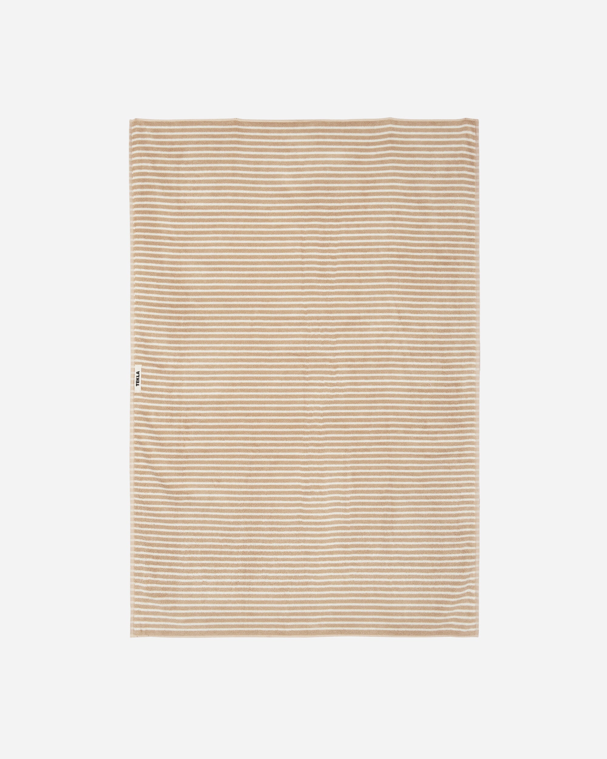 Striped Bath Sheet Ivory
