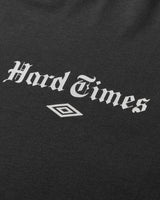 Umbro Hard Times T Shirt Black T-Shirts Shortsleeve UBMW0234JY59 BLK0001