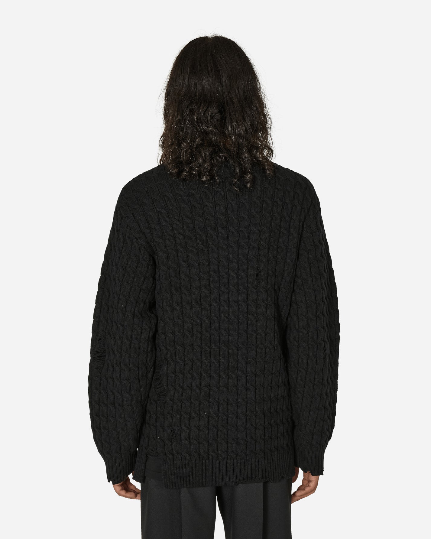 Undercover Knit Black Knitwears Sweaters UP2D4901 BLACK