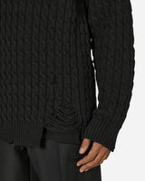 Undercover Knit Black Knitwears Sweaters UP2D4901 BLACK