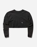 Vans Otw Homme Girls Ls Crop Tshirt Washed Black T-Shirts Longsleeve VN000K8KEMQ1