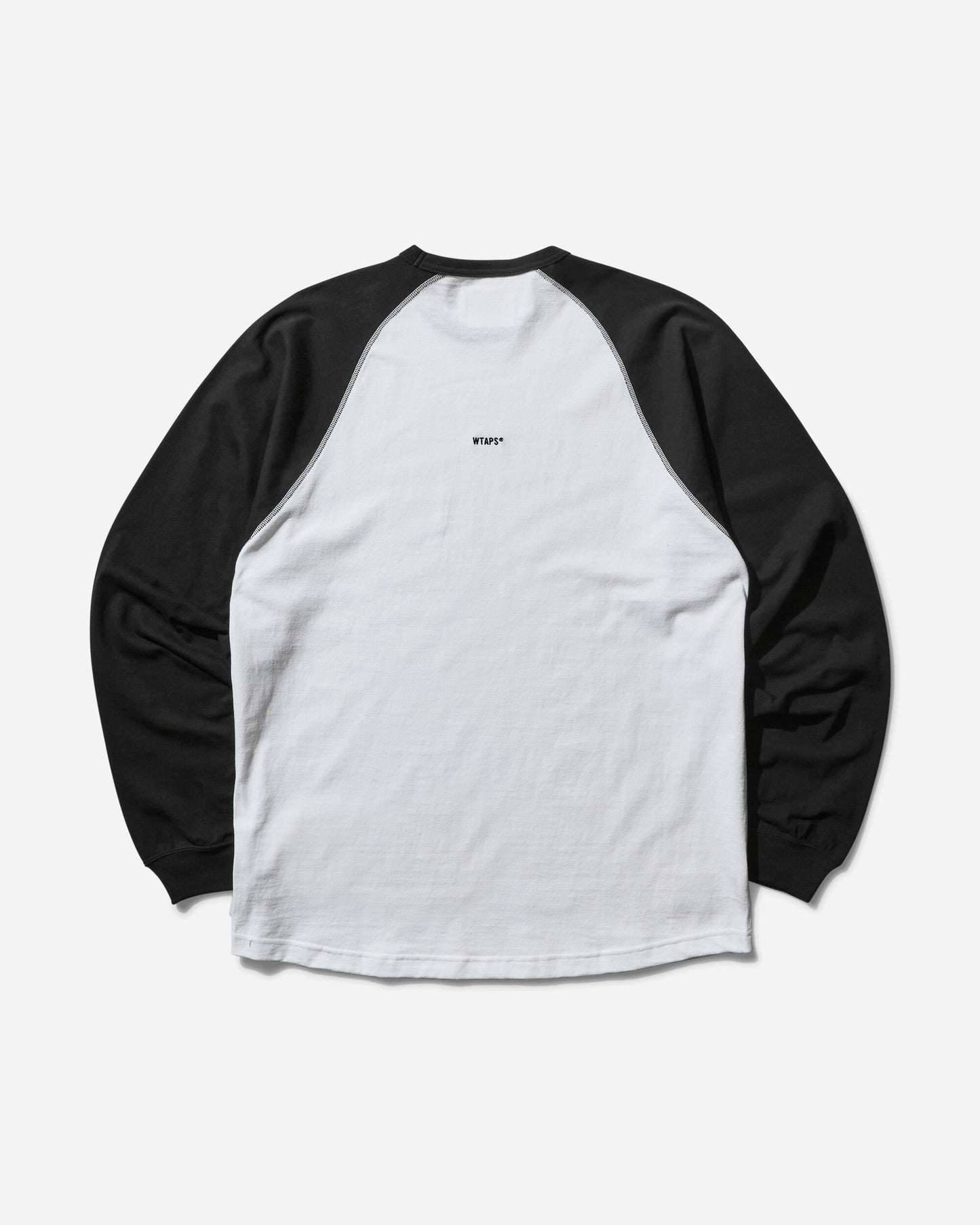 WTAPS Cut & Sewn 11 Black T-Shirts Longsleeve 242ATDT-CSM11 001