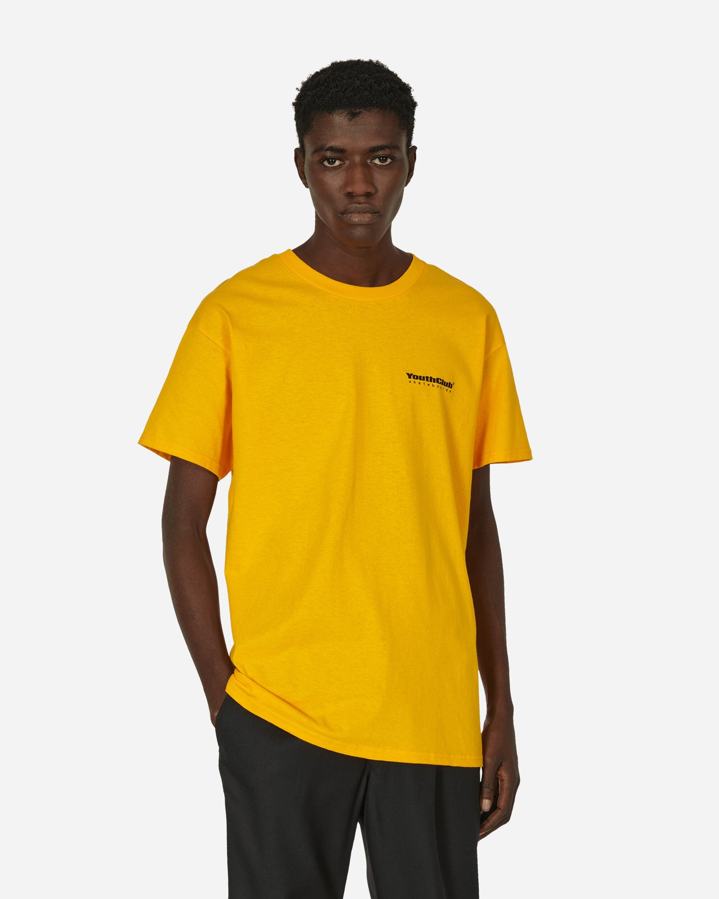 Youth Club Brunetti Tee Yellow T-Shirts Shortsleeve BRUNETTI-SST YELLOW