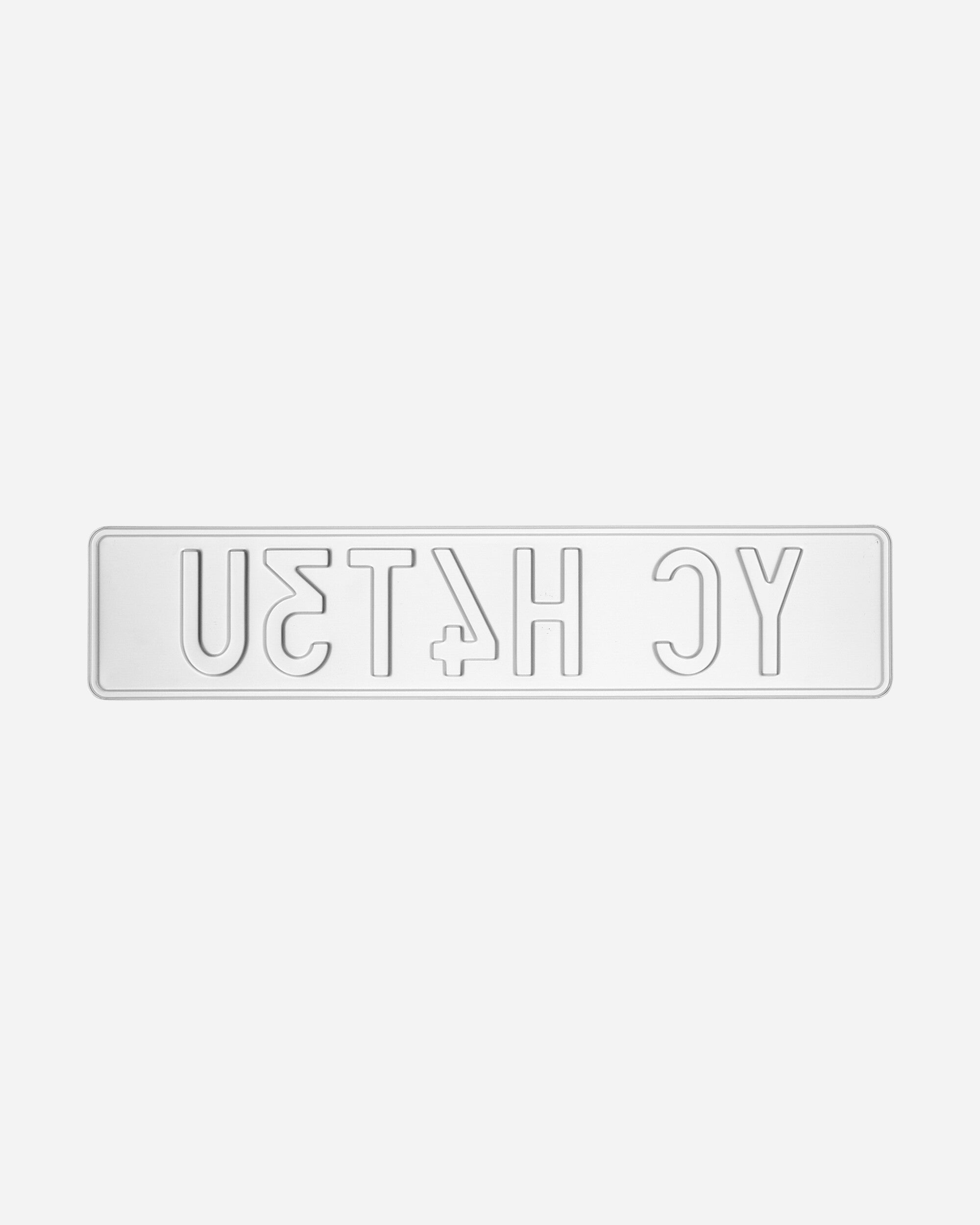 Youth Club Yc License Plate Black Home Decor Design Items LICENSEPLATE-PLATE BLACK