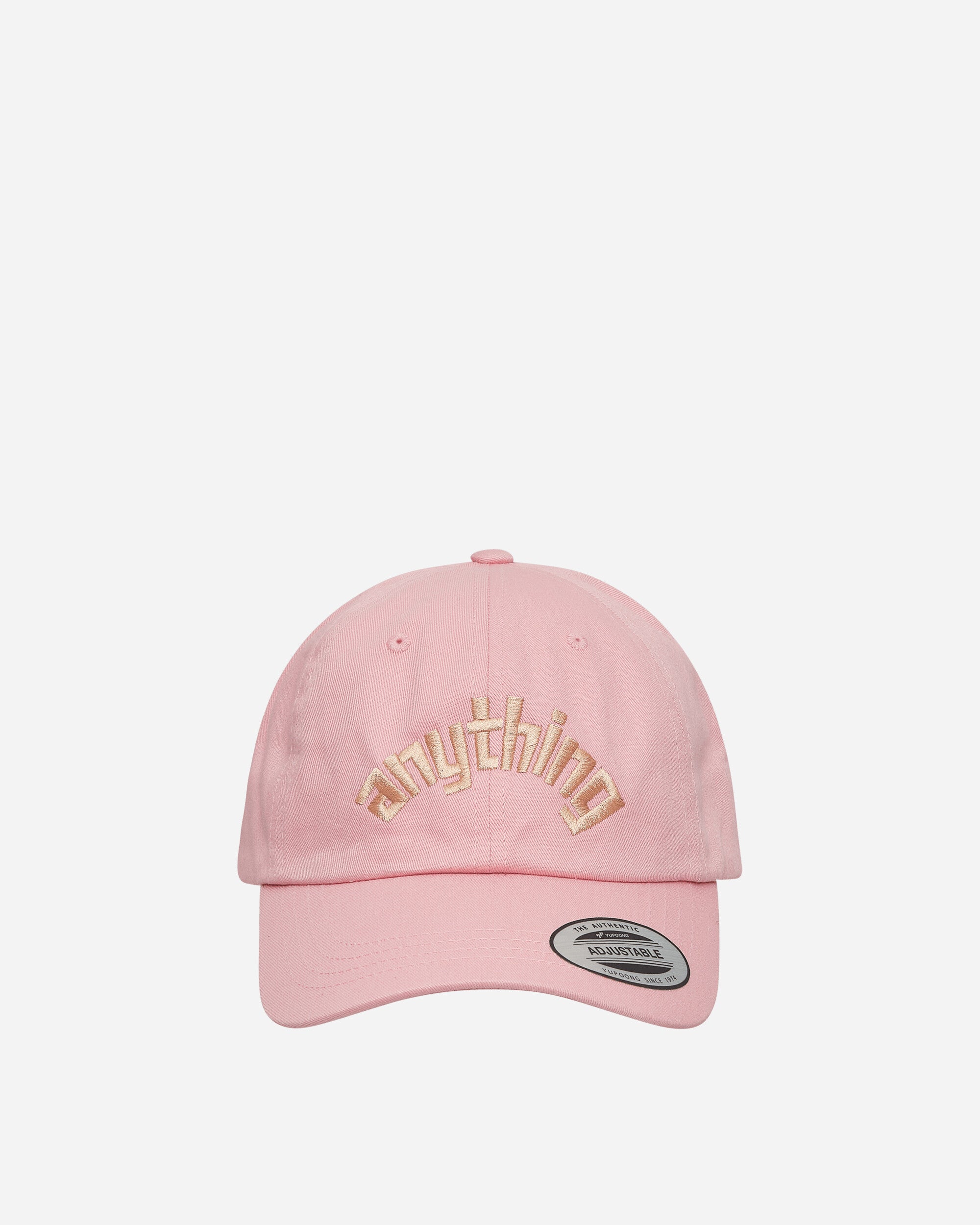 Curved Logo Dad Hat Pink – Slam Jam