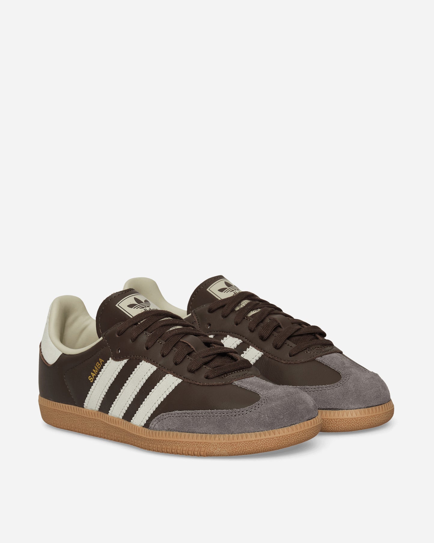 adidas Samba Og Brown/Putty Grey/Gold Met. Sneakers Low ID1481