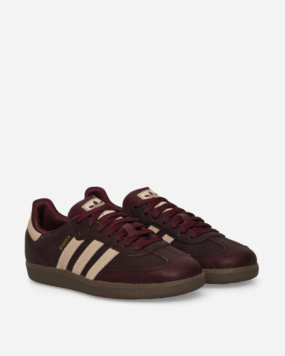 adidas Wmns Samba Og W Maroon/Crystal Sand Sneakers Low IF7004