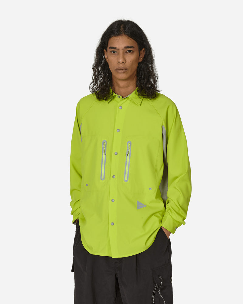 Tech Longsleeve Shirt Yellow Green
