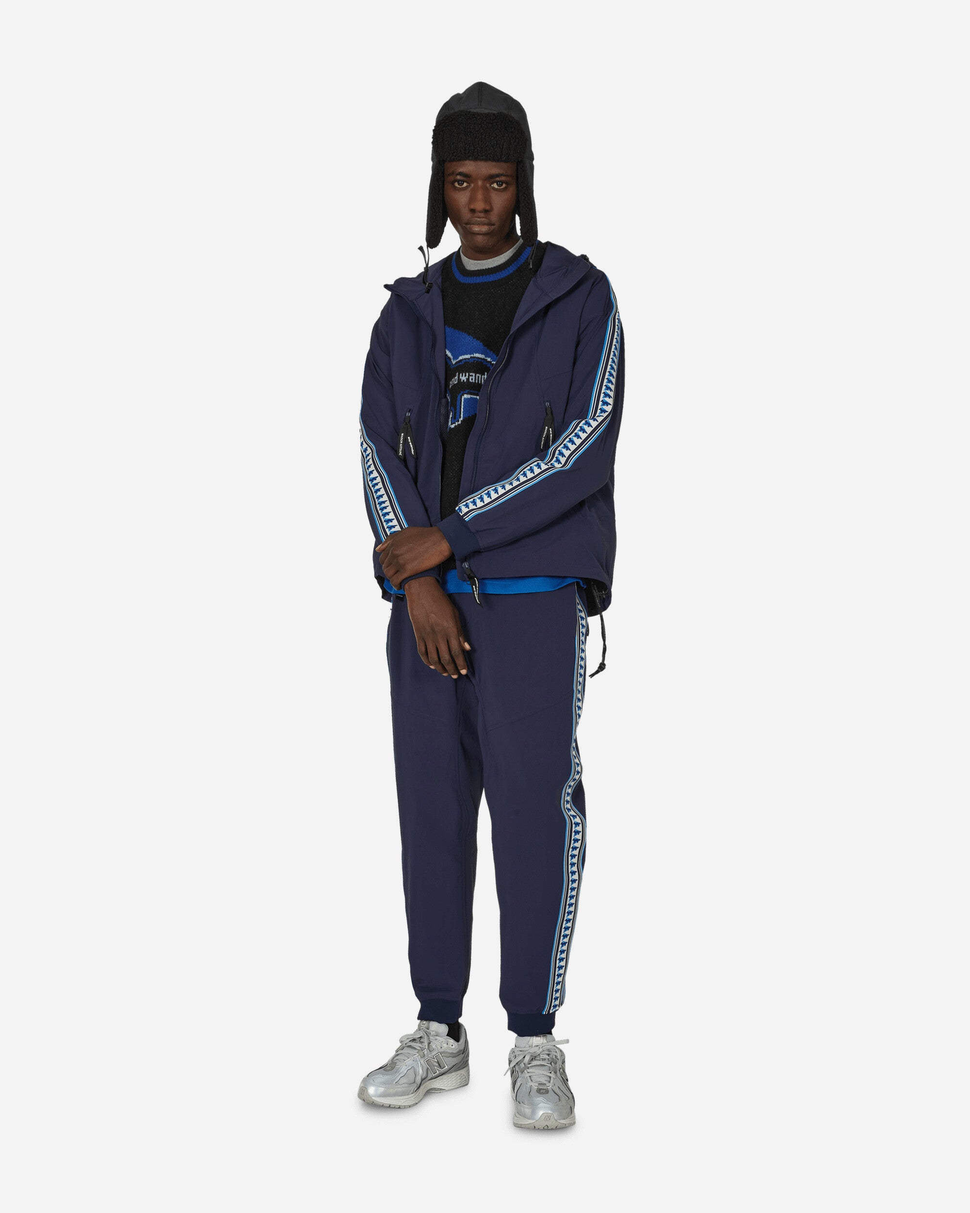 Maison Kitsuné Trak Sarouel Pants Navy