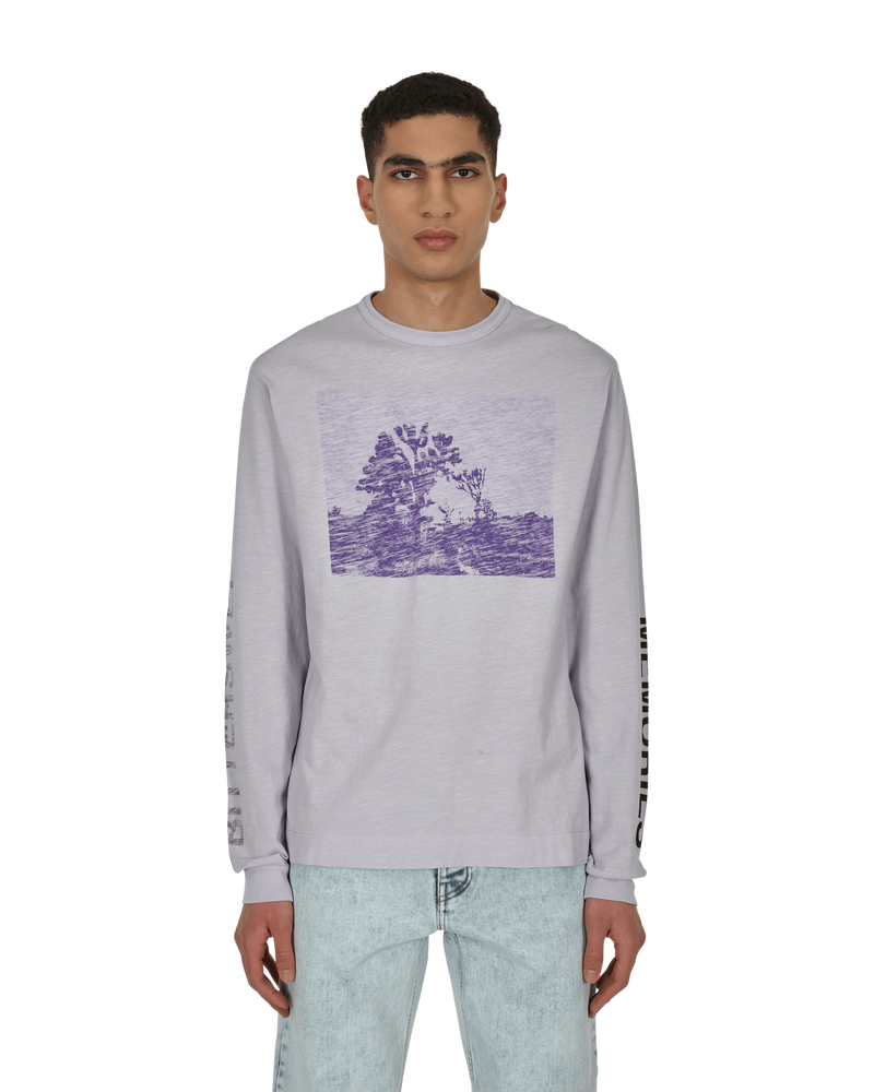 1017 Alyx 9SM Graphic Light Lilac T-Shirts Longsleeve AAMTS0299FA01 LIL0003