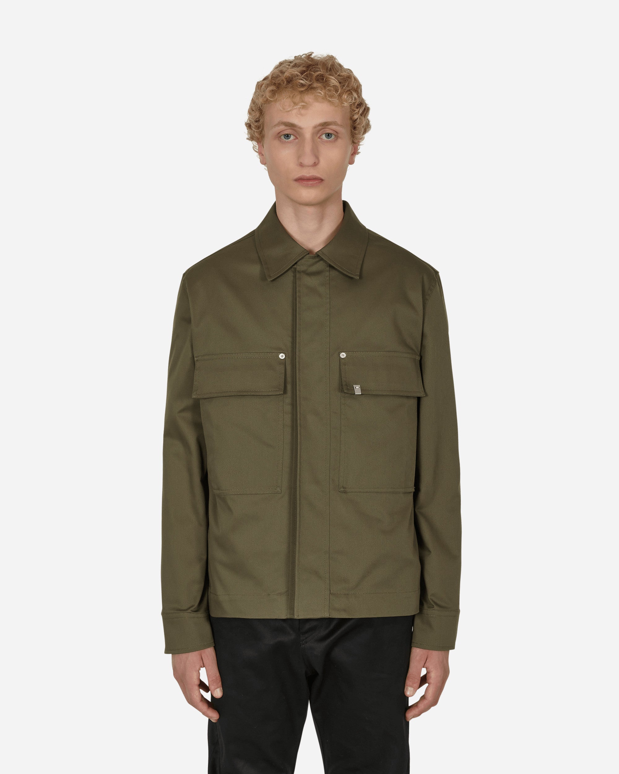 Military Shirt Jacket Green