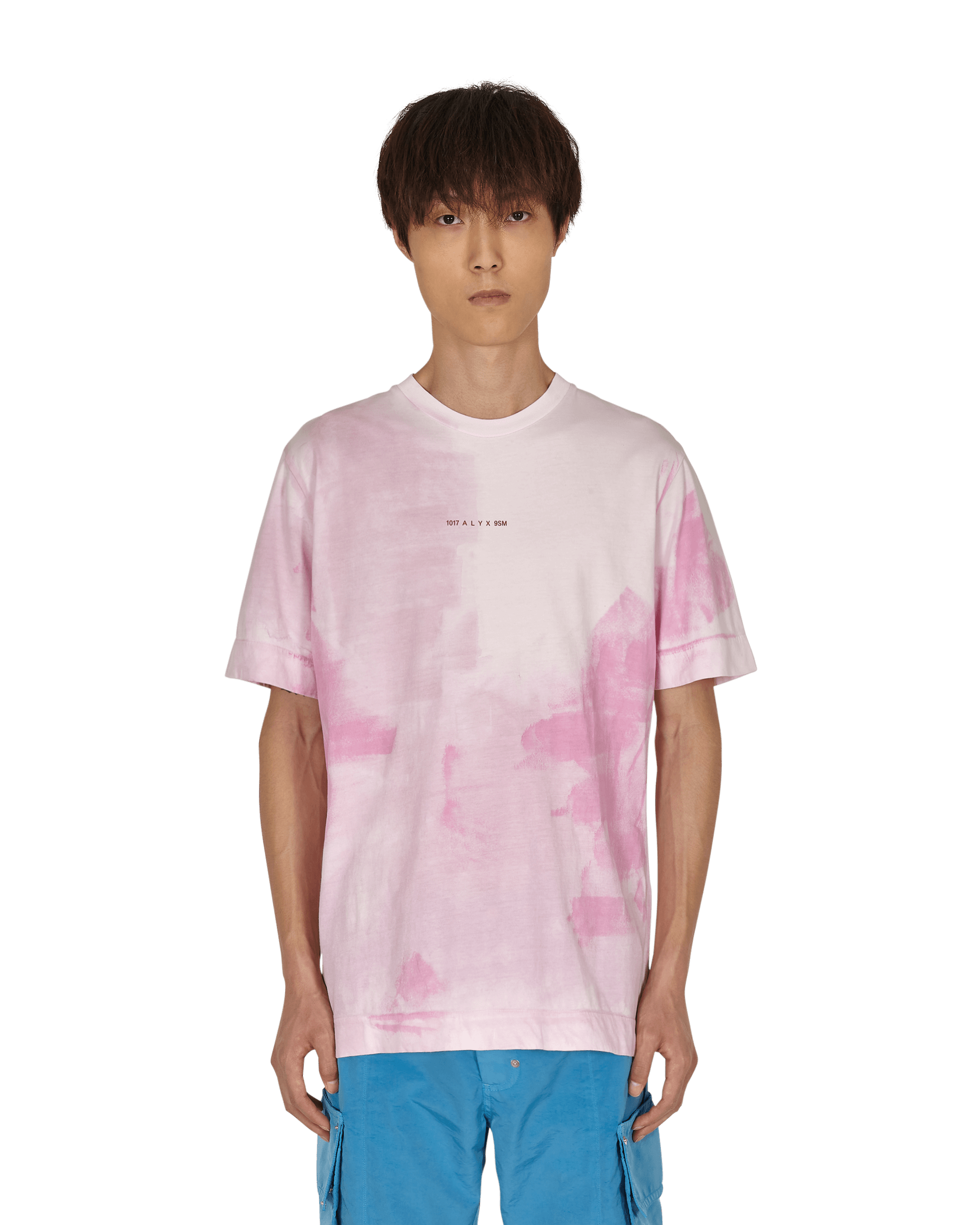 1017 Alyx 9SM Treated Nightmare Soft Pink T-Shirts Shortsleeve AAMTS0253FA01 PNK0006