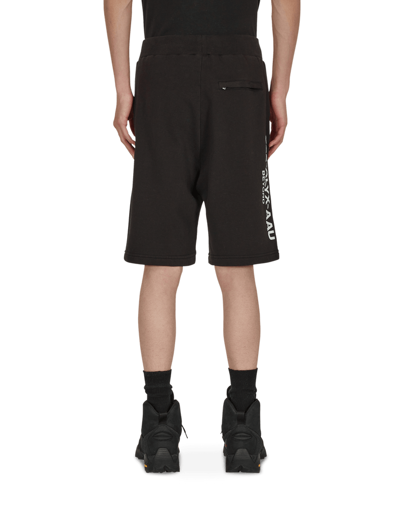 1017 Alyx 9SM Collection Logo Black Shorts Sweatshorts AAUSO0050FA01 BLK0001