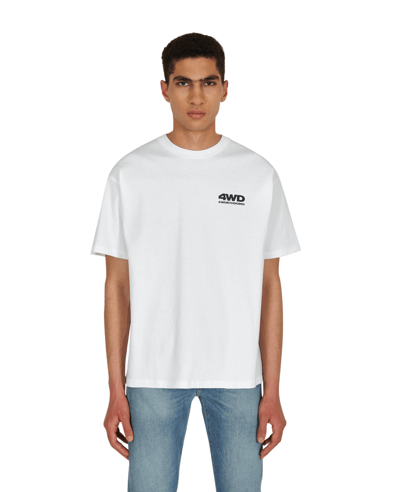 4 Worth Doing Sticker White T-Shirts Longsleeve T-CT0005 WHITE