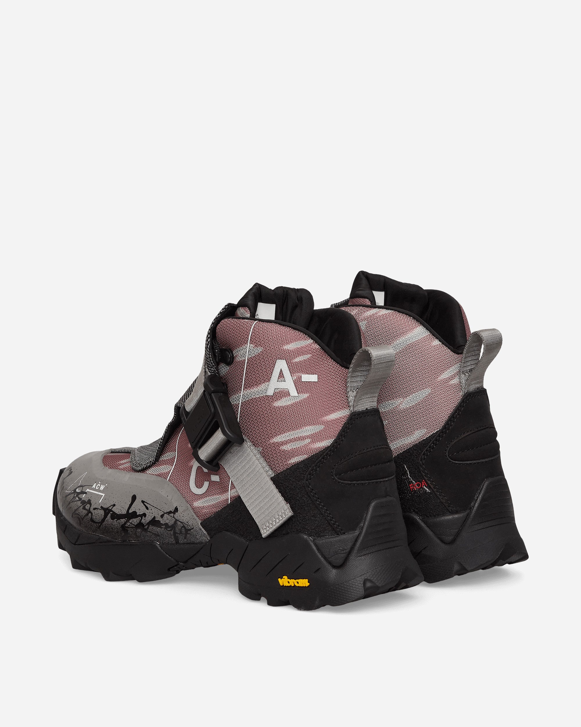 A-Cold-Wall* Roa X Acw Andreas Wine/Black Boots Hiking ACWUF055A WIBL