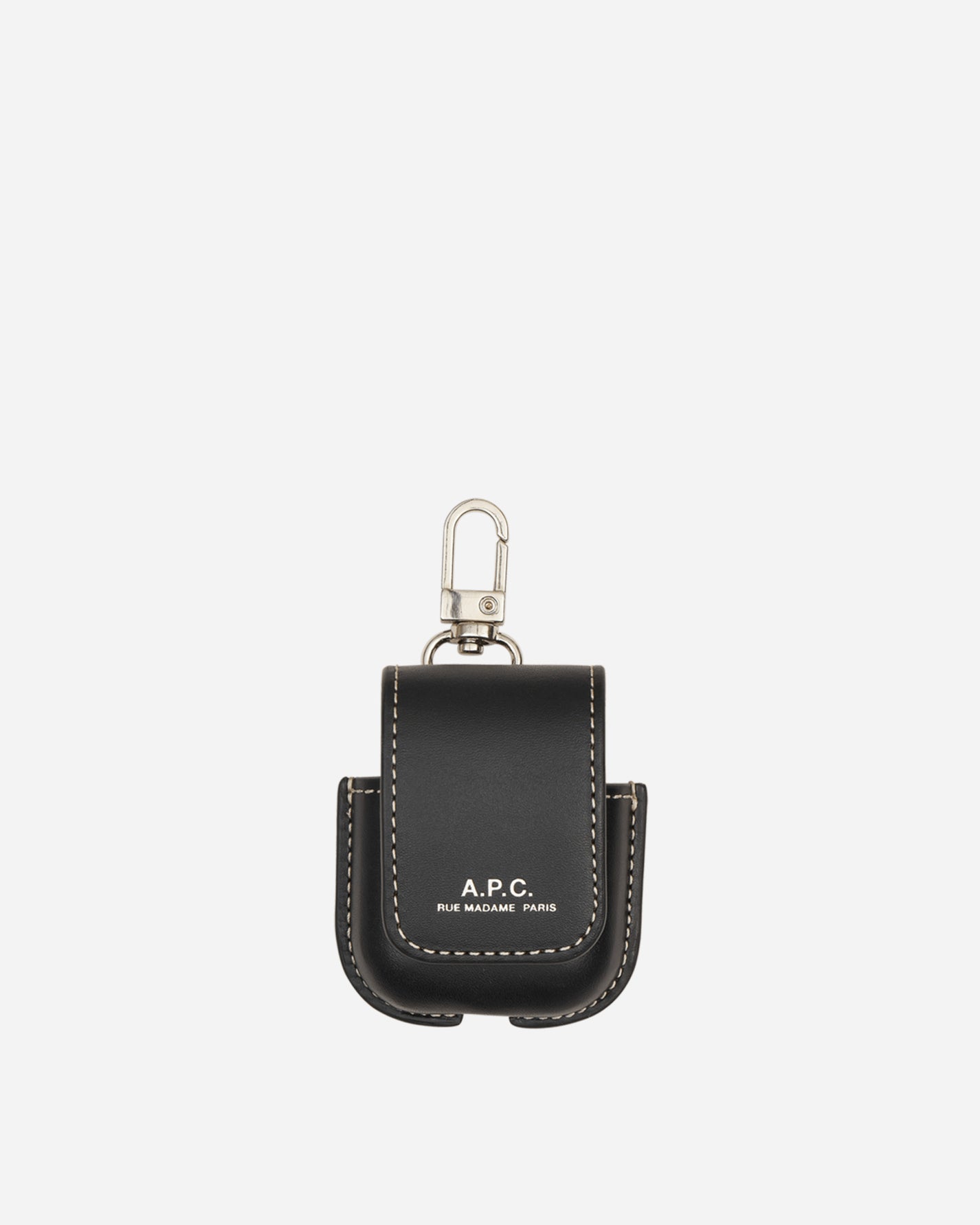 A.P.C. Airpods Case Max Black  Equipment Keychains PXAWV-M63423 LZZ