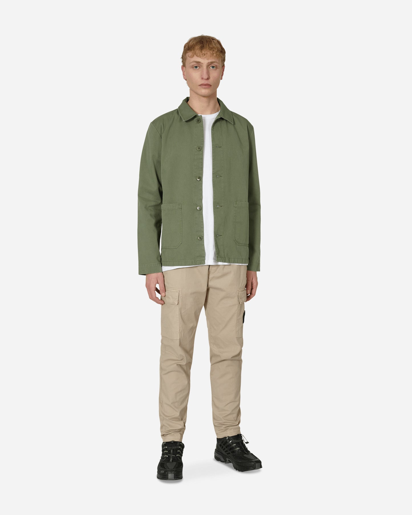 A.P.C. Veste Kerlouan Dark Green Coats and Jackets Jackets CODDD-H03053 KAF