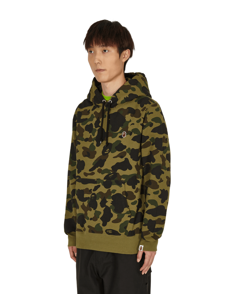 A Bathing Ape 1St Camo One Point Pullover Green Sweatshirts Hoodies 1H80114004 GREEN