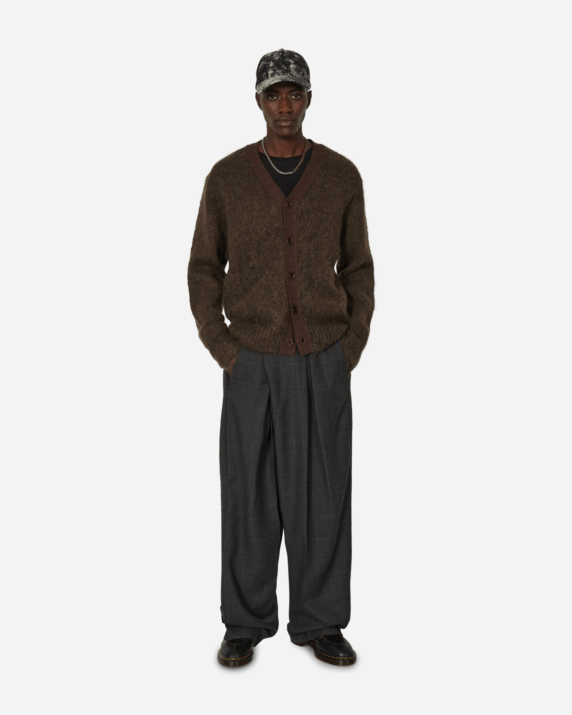 Grandpa Cardigan Brown