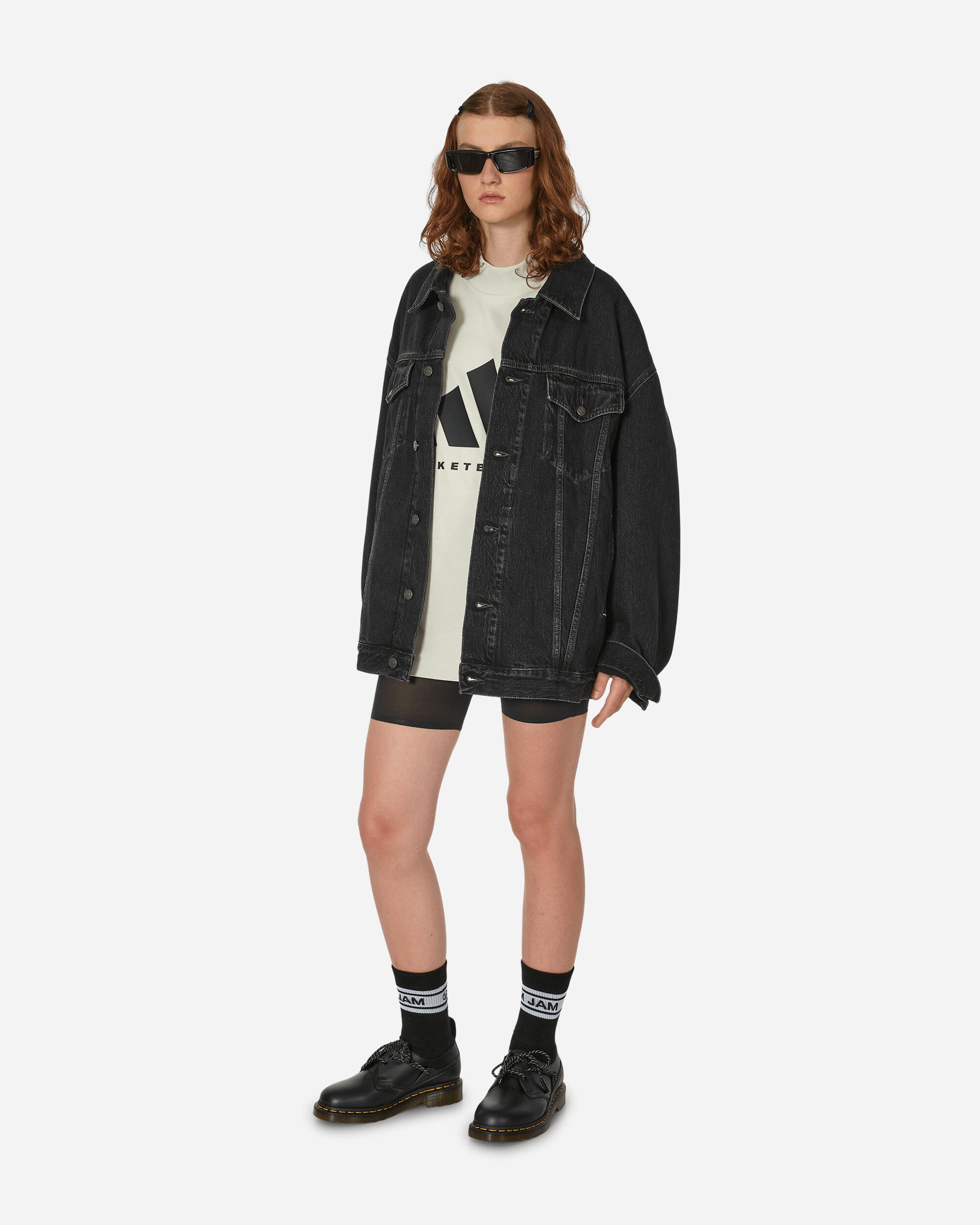 Acne Studios Jacket Fn-Ux-Outw000018 Black Coats and Jackets Denim Jackets C90095- 900