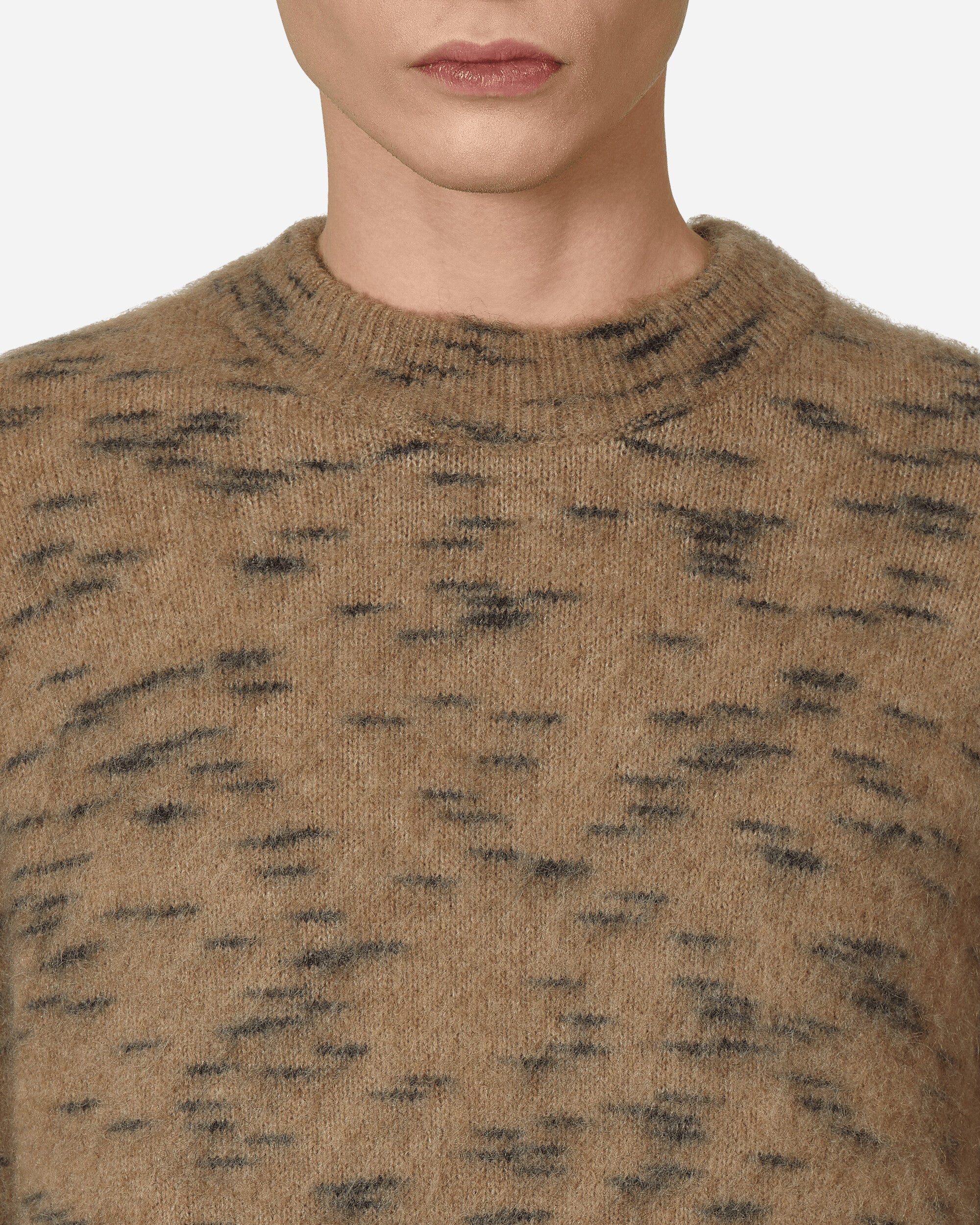 Acne Studios Fn-Mn-Knit000393 Cardinal Brown Knitwears Sweaters B60264- BLG