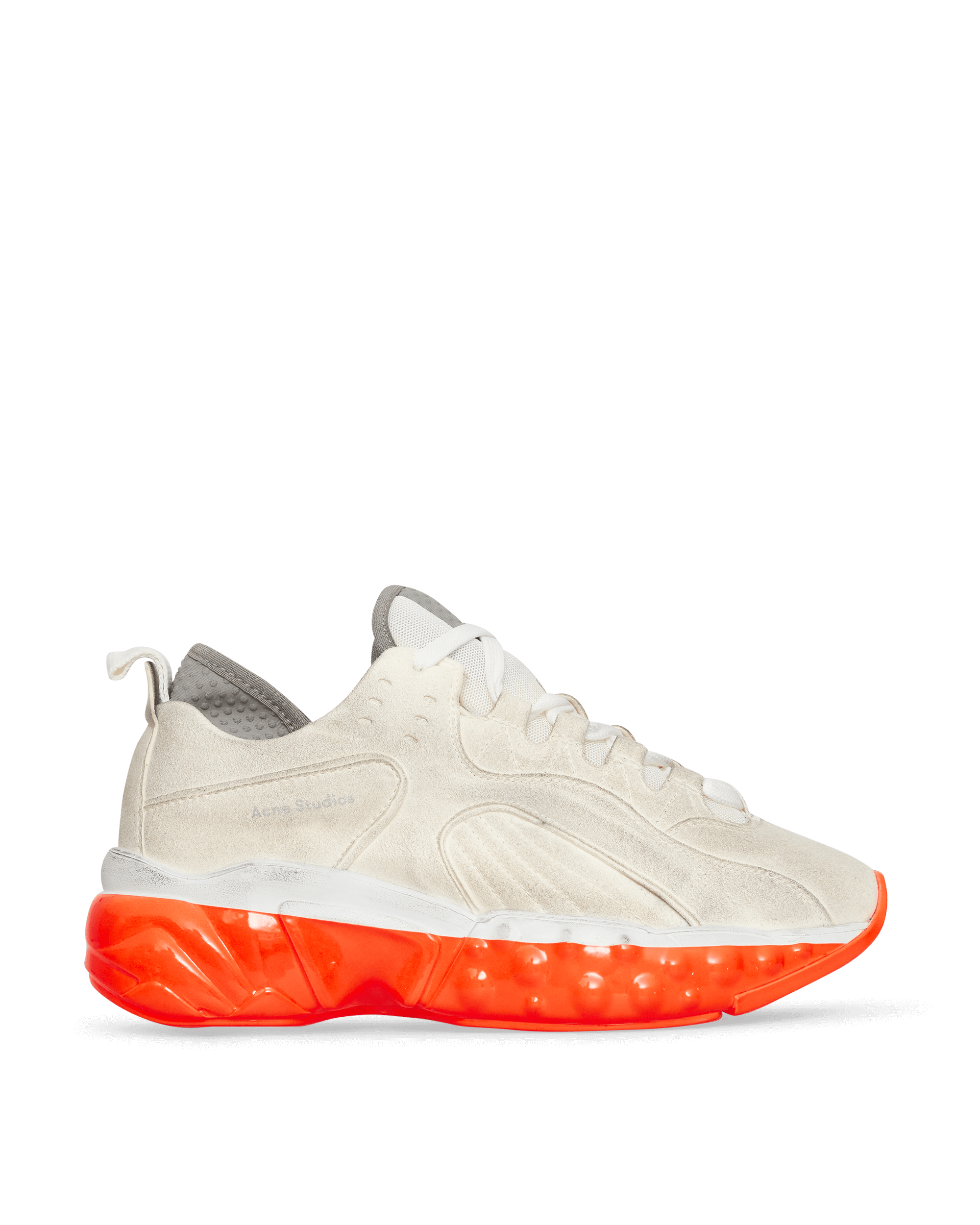 Acne Studios Rockaway Dip White/Orange Sneakers Low BD0074- 001