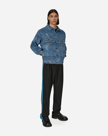 Ahluwalia Kampala Denim Jacket Light Indigo Coats and Jackets Denim Jackets M-AHLU-DE001-SS23-FA6  LI