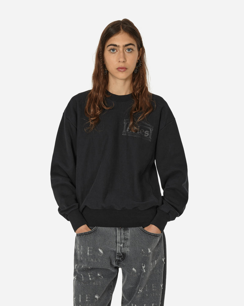 Aries Premium Temple Sweatshirt Black Knitwears Sweaters COAR20000 BLK