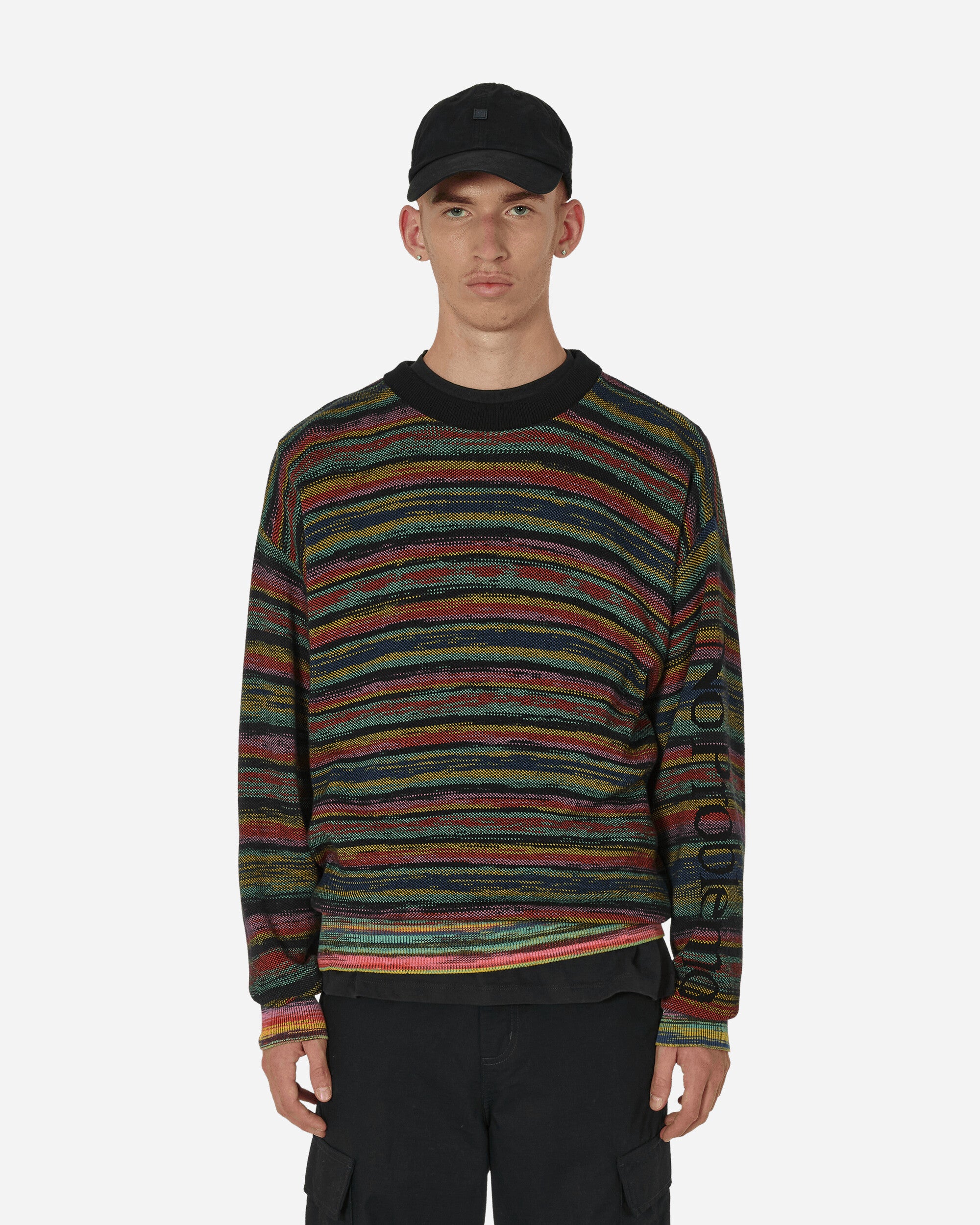 Space Dye Knit Sweater Multicolor