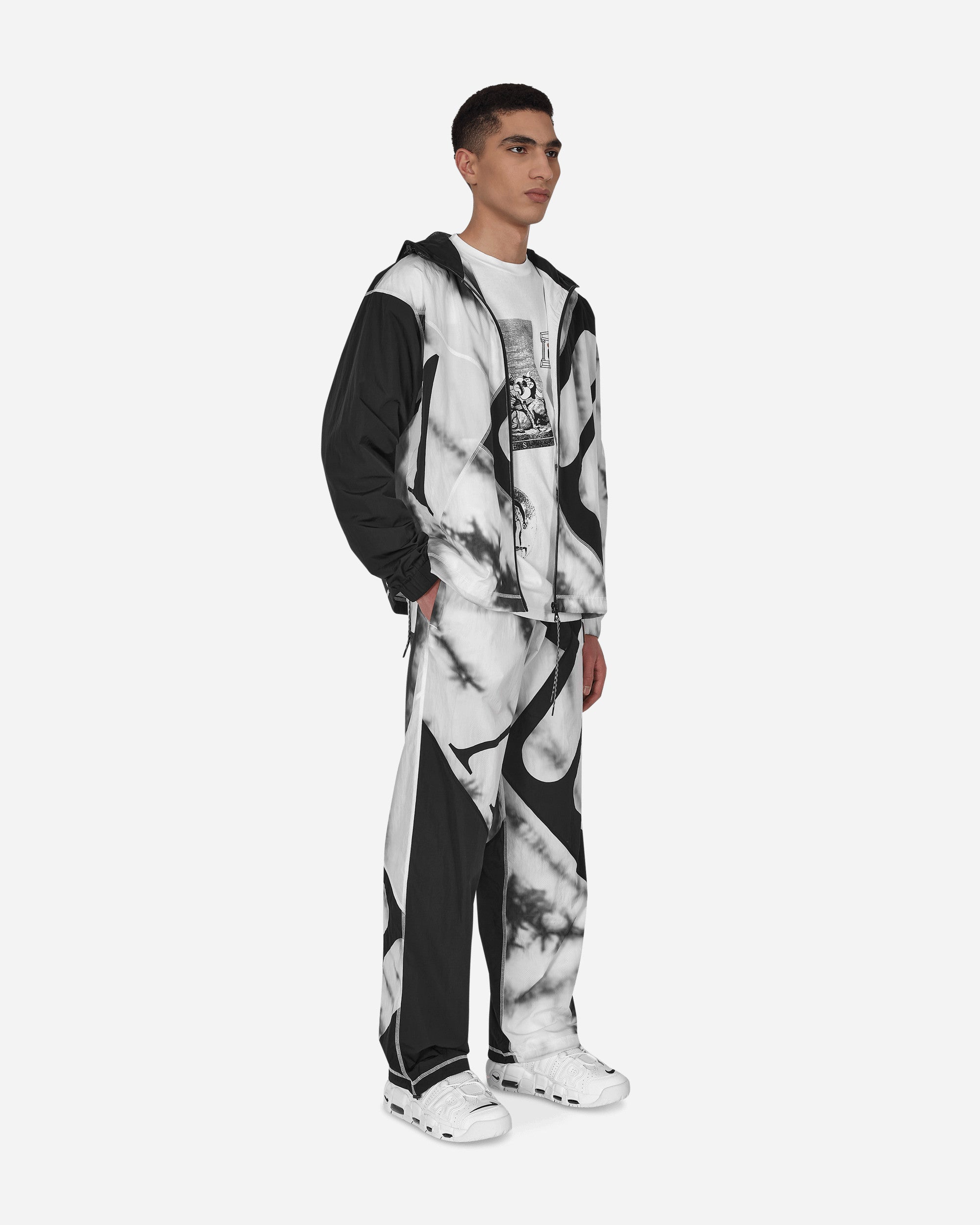 Aries Flag Logo Windcheater Pant Black Pants Trousers FIAR30001 BLK