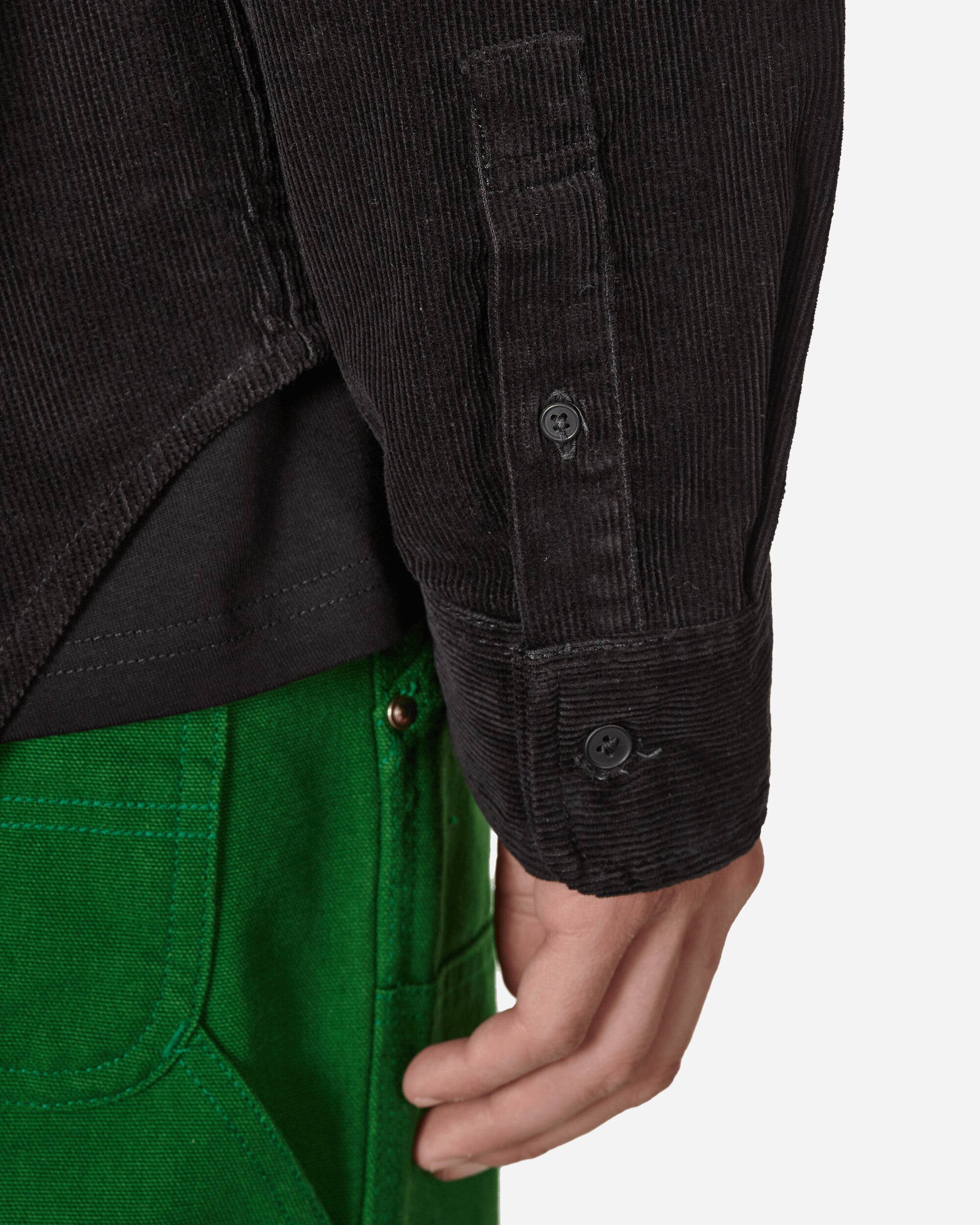 Awake NY Awake Ny X Carhartt Wip Collared Shirt Black Shirts Longsleeve Shirt AWK-CAR23-TP001 BLA